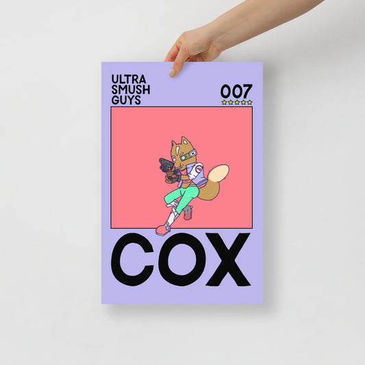 007: Cox - 12 in. x 18 in. - Ultra Smush Guys