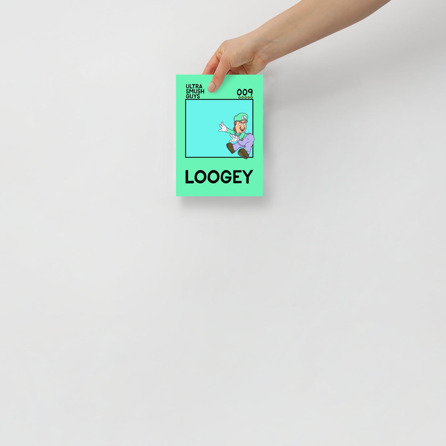 009: Loogey - Mini Poster - 5 in. x 7 in. - Ultra Smush Guys